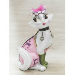 Fancy Feline Bank Figurine