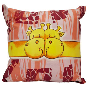 Two Giraffe Glow Pillow - Romantic gifts
