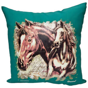 Beautiful Horses Glow Pillow