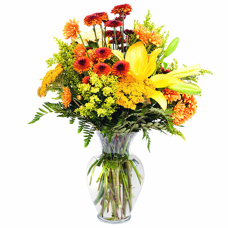 Hawaiian Sunrise Mixed Bouquet - Flower Delivery Toronto