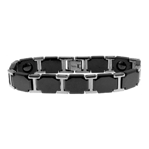 Black Tungsten Magnetic Bracelet