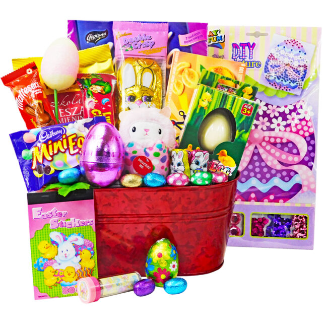 Bunny Delight Easter Chocolate Basket Delivery Canada