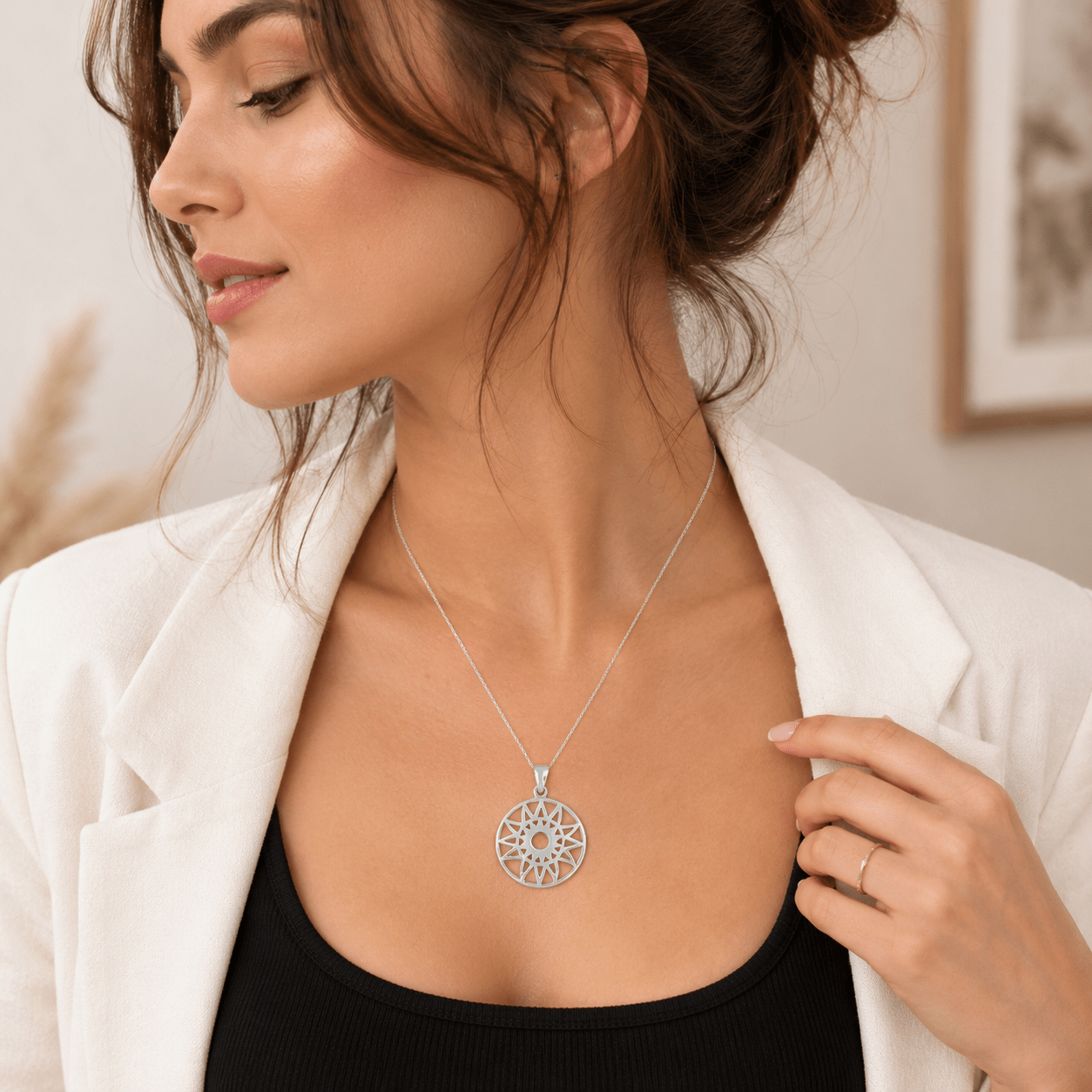 Sun Silver Pendant Sun Silver Pendant - Image 1