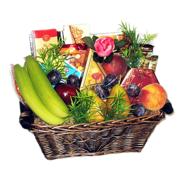 Fruits and Cheese Basket