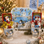 Snowman Mugs Gift Set