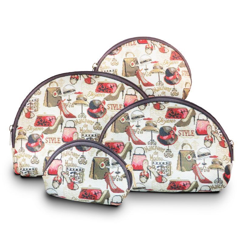 Set of 4 Cosmetic Bags