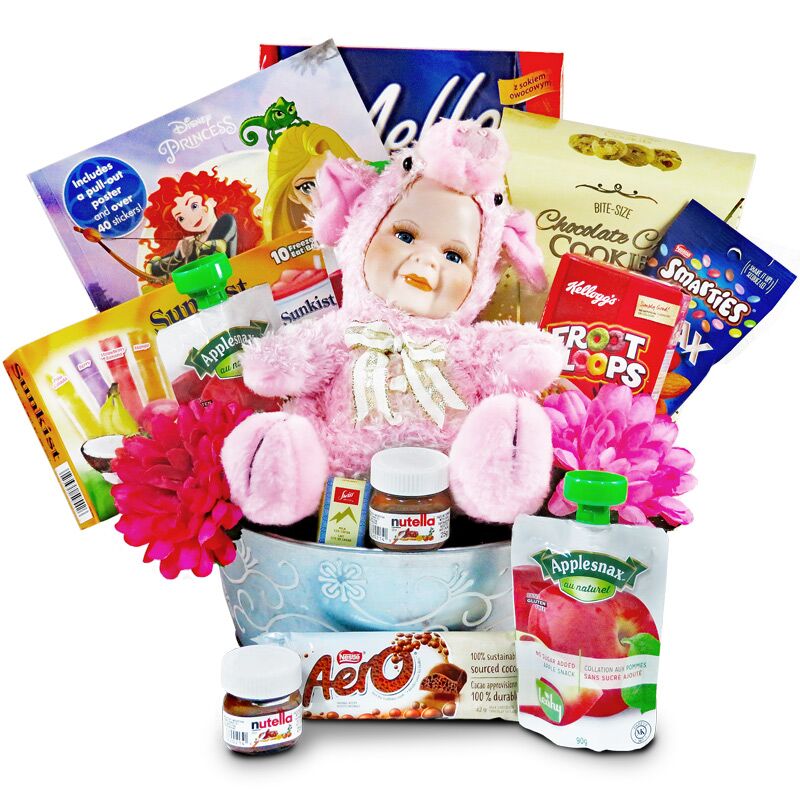 Cheerful Kids Activity Basket