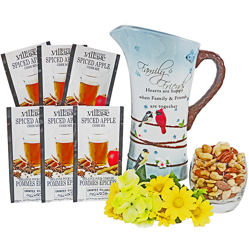 Family Pitcher and Drinks Luxury Gift Baskets Canada