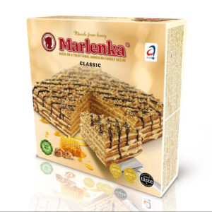 Marlenka Walnut Honey Cake