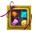 4 pc Birnn Chocolates of Vermont Artisan Truffles +$8.95