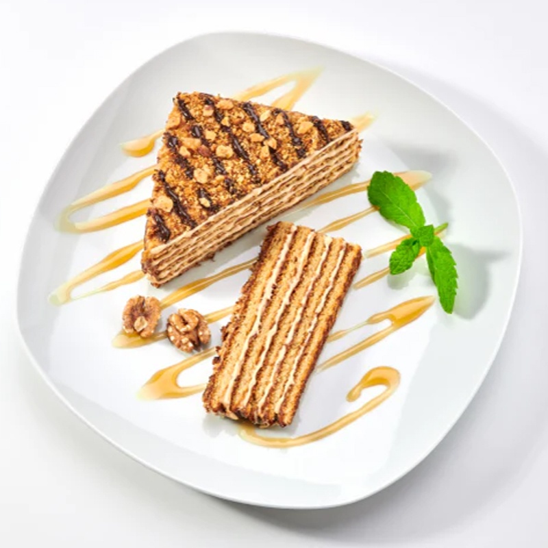 Marlenka Walnut Honey Cake