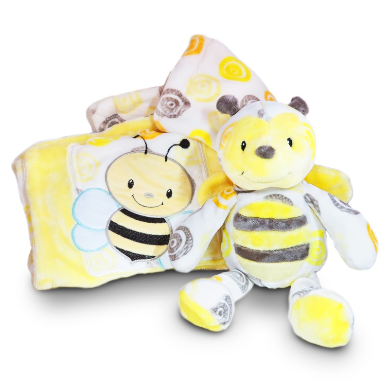 Bee Blanket and Plush