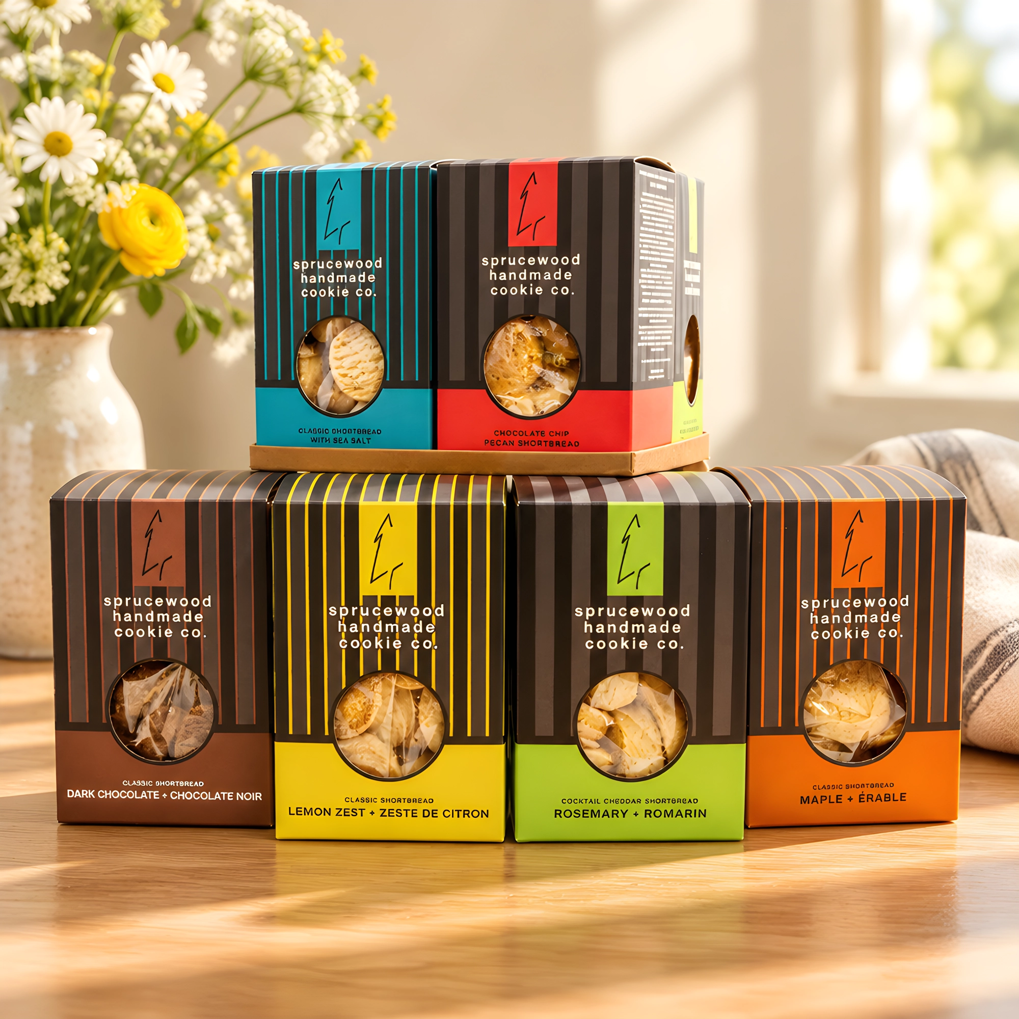 Canadian Gourmet Shortbread Collection – 4 Boxes Canadian Gourmet Shortbread Collection – 4 Boxes