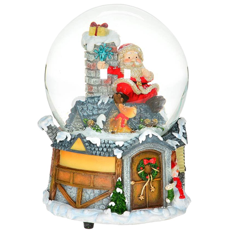 Santa Musical Water globe