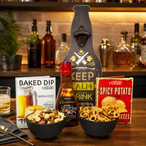 Keep Calm and Drink Beer Gift Basket