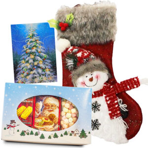 Cheeky Flashing Snowman Stocking