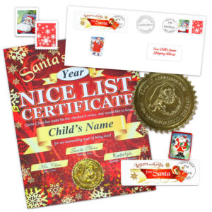 Nice List Certificate From Santa