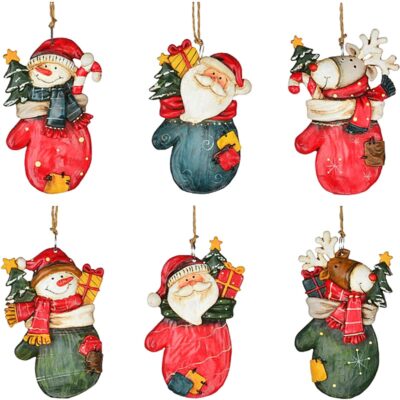 Festive Gloves Ornament