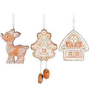 Gingerbread cookie ornament