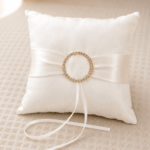 Dazzling Romance Wedding Ring Bearer Pillow