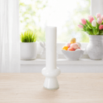 Glass Vase - Light Yellow