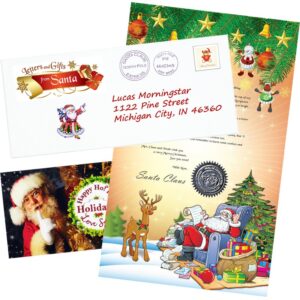 Couples First Christmas Letter and Scroll
