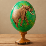 Majestic Africa Ostrich Egg- 1 piece left