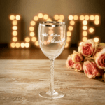 Mother Of The Bride Wedding Wine Glass