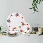 Silent Night Cake Set – Porcelain 21 Carat Gold Accent