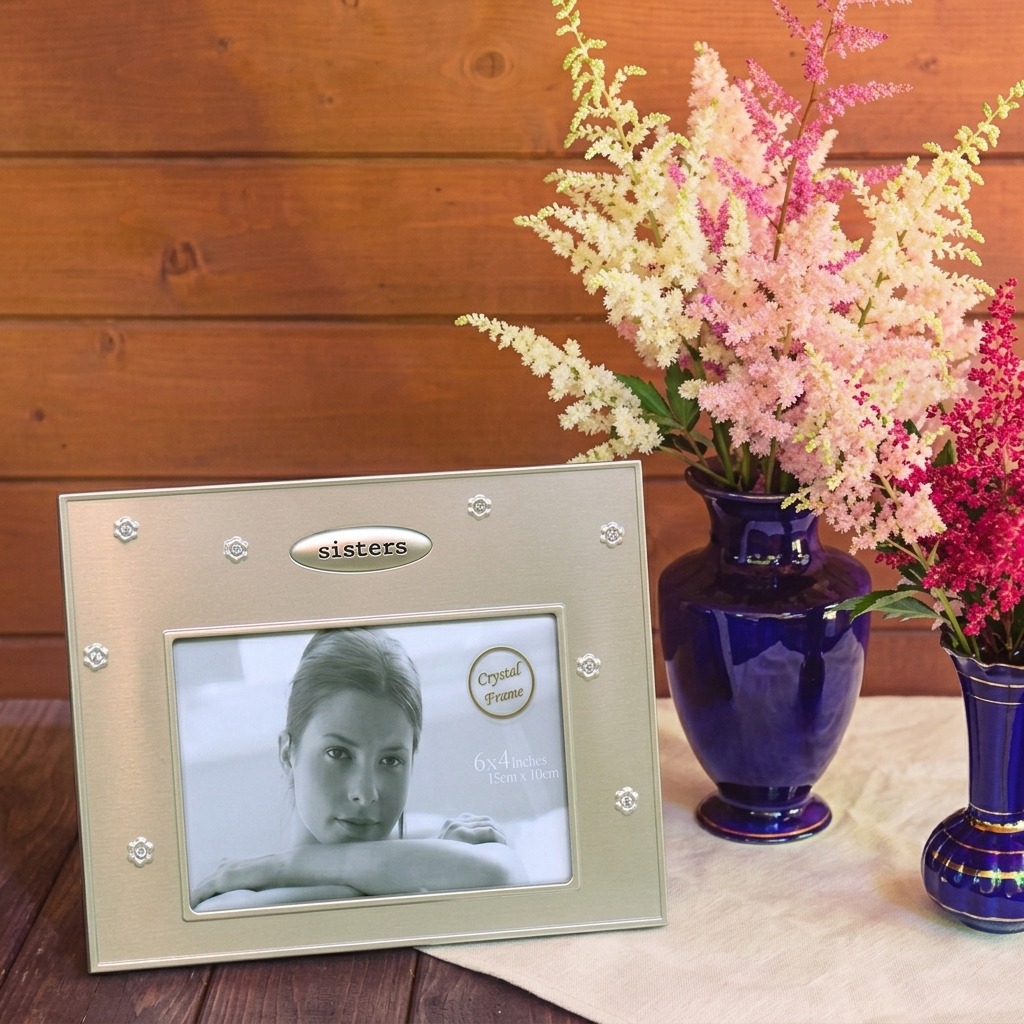 Sisters Photo Frame with Crystals Sisters Photo Frame with Crystals - Image 1