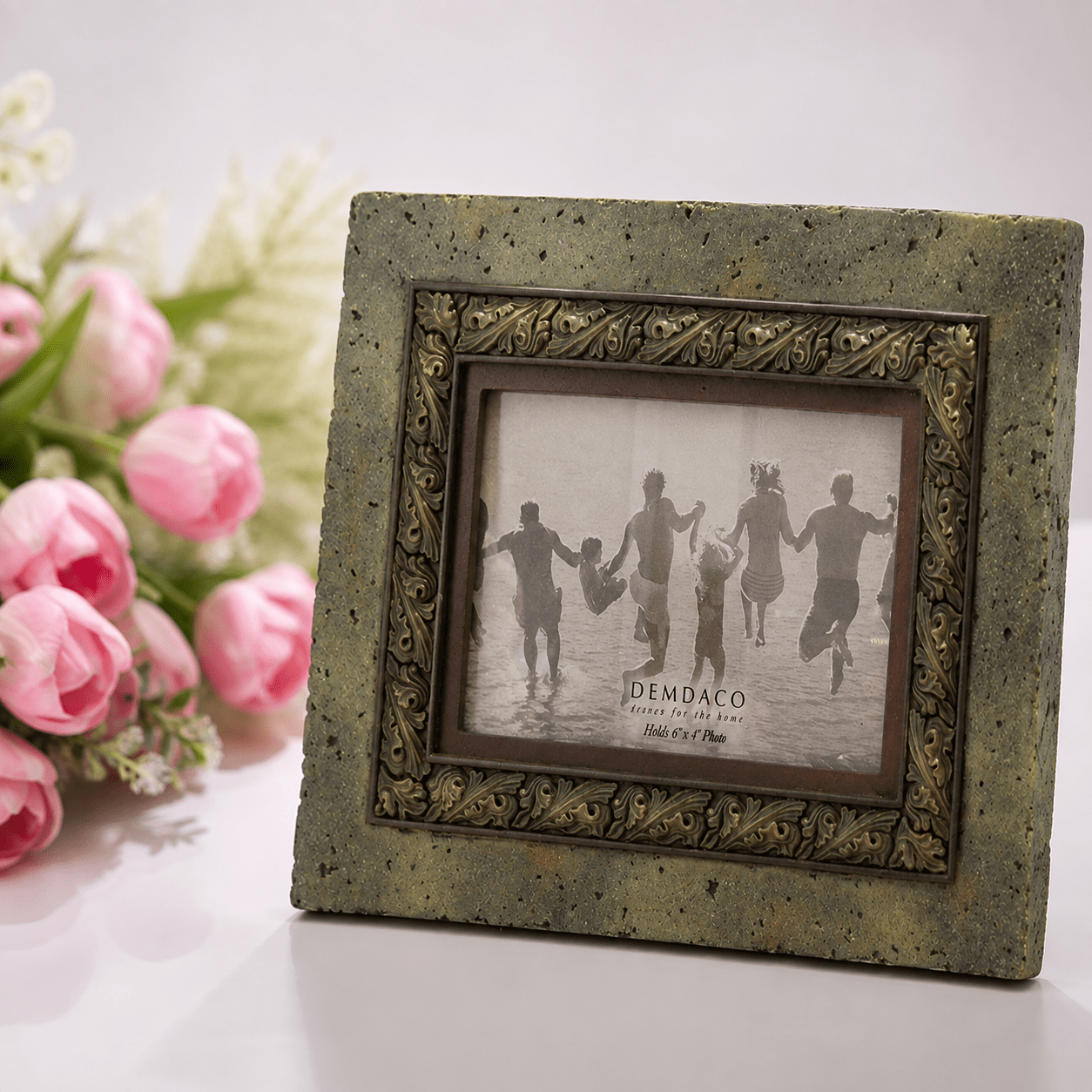 Stone Triple Border Frame Stone Triple Border Frame - Image 1