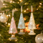 Tree Ornament - Pink/Blue or White