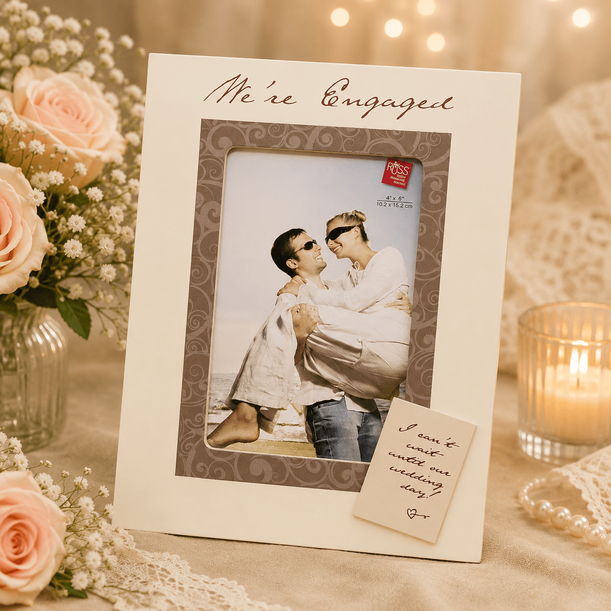 We Are Engaged Photo Frame We Are Engaged Photo Frame - Image 1