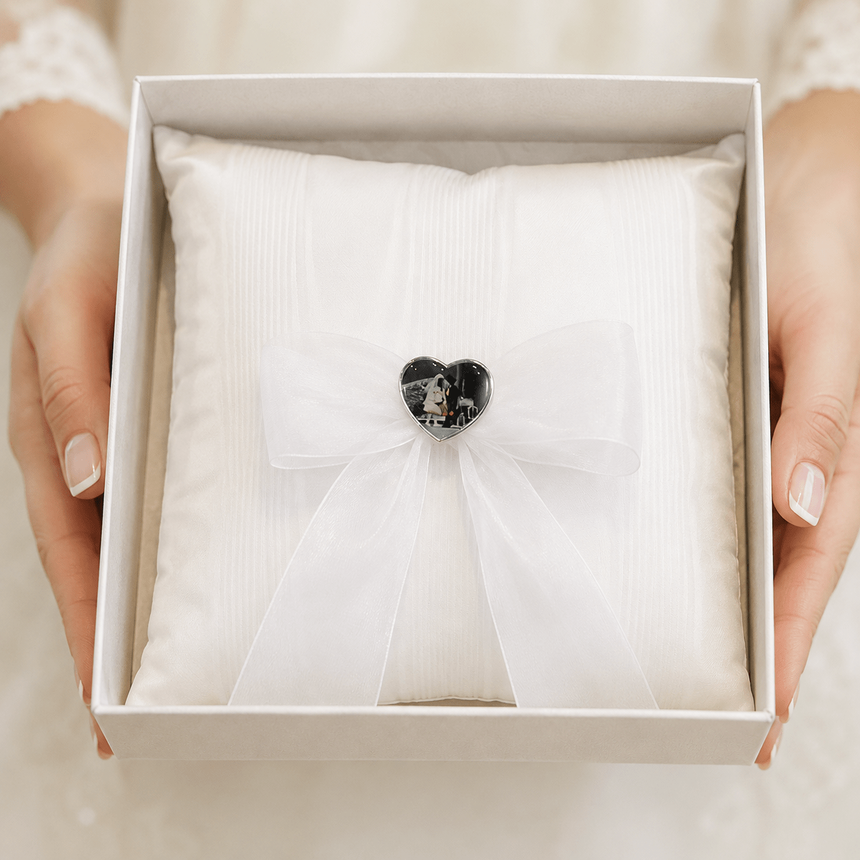 Wedding Ring Pillow by Kim Anderson Wedding Ring Pillow by Kim Anderson - Image 1