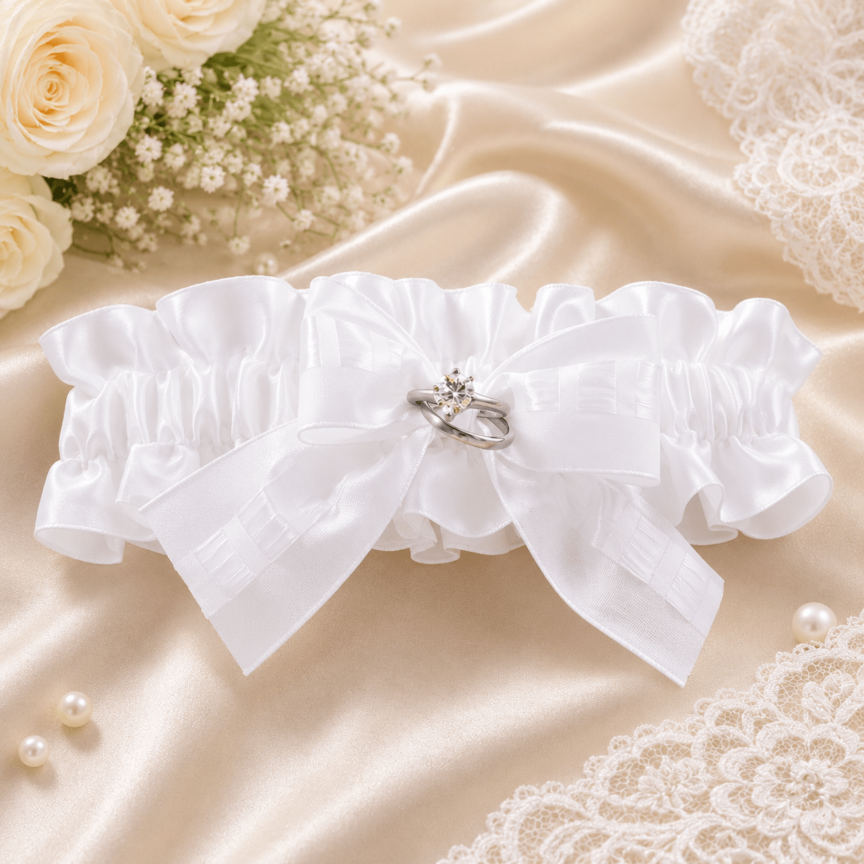 With this Ring Wedding Garter With this Ring Wedding Garter - Image 1