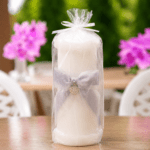 Wedding Unity Candle Set of 3 Iris