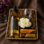 Maid of Honor Gifts - Wine & Glass Gift Set