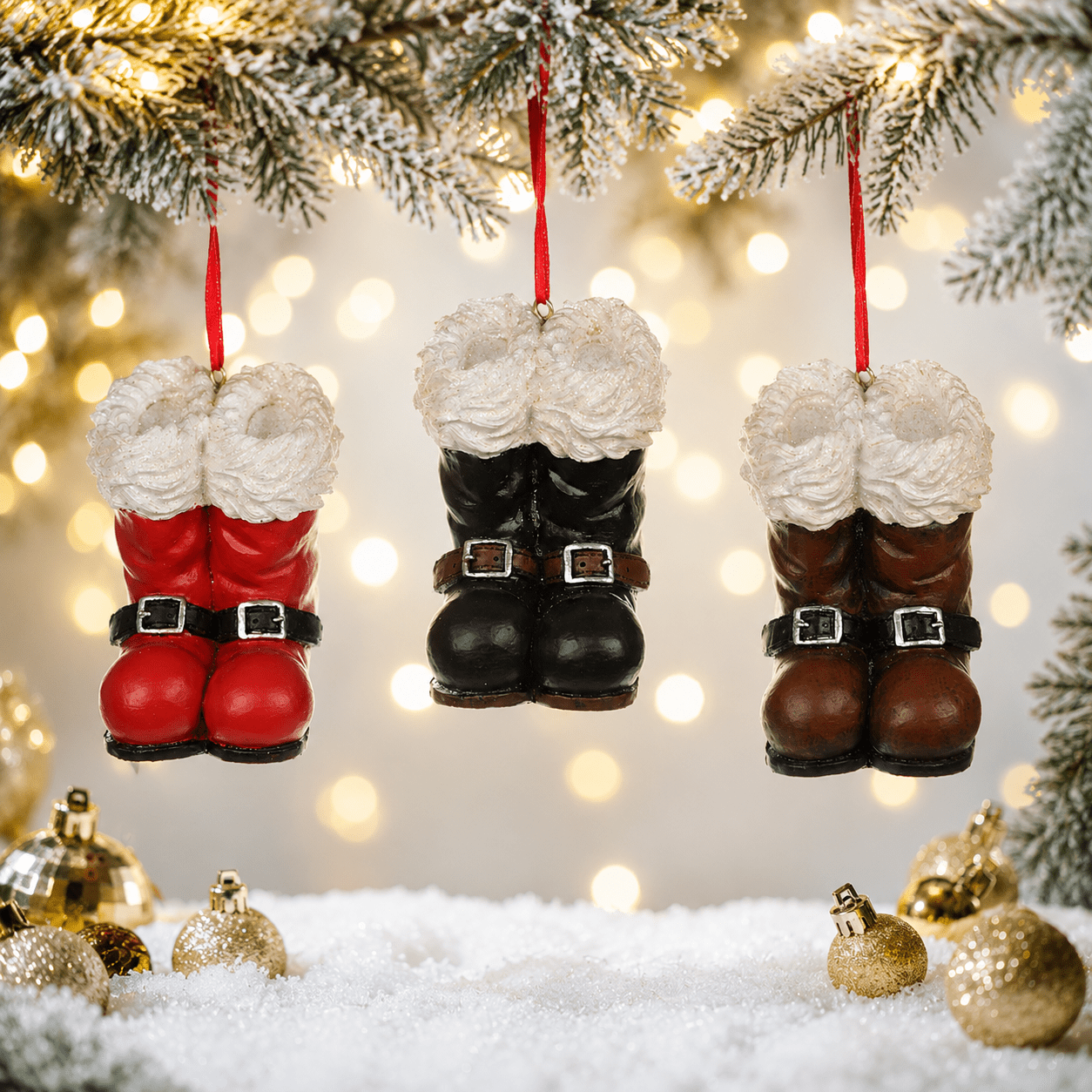 Santa Boots Ornament Santa Boots Ornament - Image 1