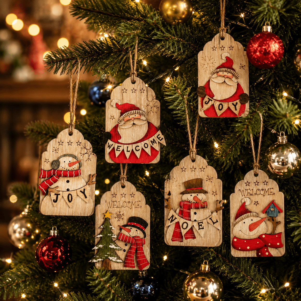 Santa Snowman Ornament Santa / Snowman Ornament - Image 1