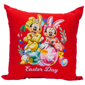 Disney easter red pillow