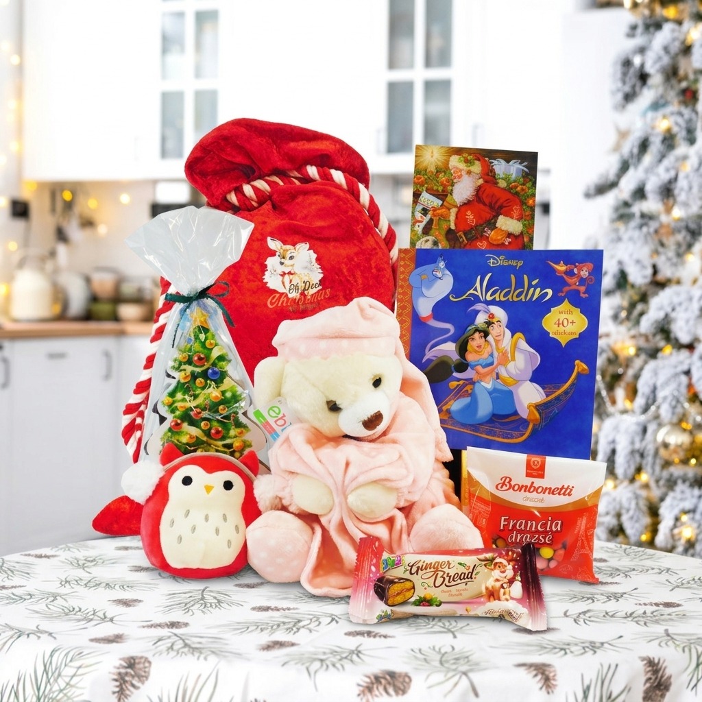 Dreamy Baby Girl Bear Santa Package Dreamy Baby Girl Bear Santa Package - Image 1