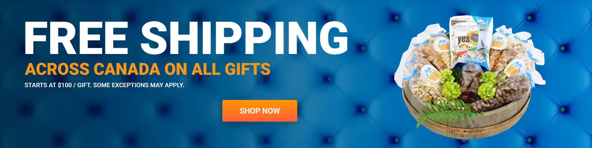 Free Shipping Across Canada on all Gifts