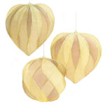 Hearts And Ball Ornaments