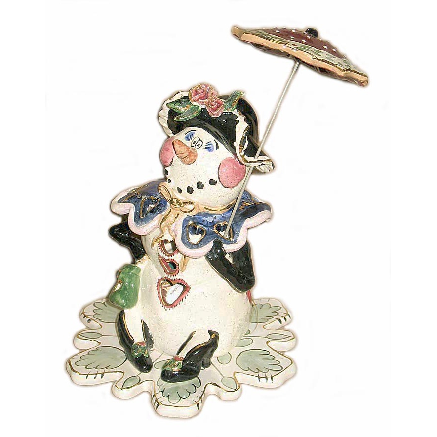 006-CL20108_3.jpg Mrs. Snow Caroler Light- 1 piece left - Image 1