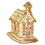Gingerbread Kingdom Church Night Light