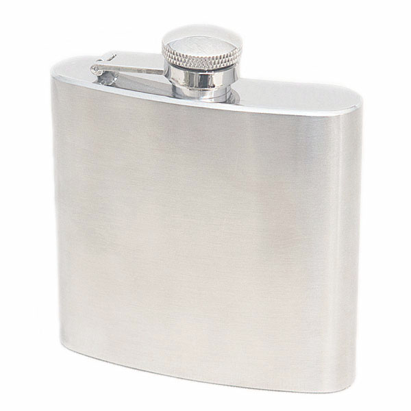 009-27646_3-LG.jpg Stainless Steel Matte finish Flask - Image 1