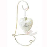1st Anniversary Gift Ornament With Stand