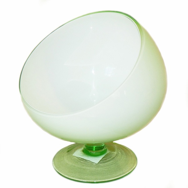 015-27-92G_3-LG.jpg Candy Dish Light Green Glass Bowl - Image 1