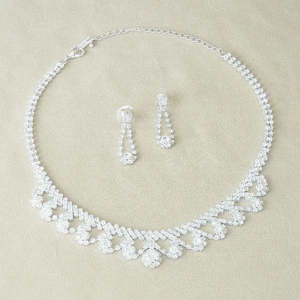 019-L986_3-LG.jpg Alexandra Crystal Jewel Set - Fashion Jewellery - Image 1