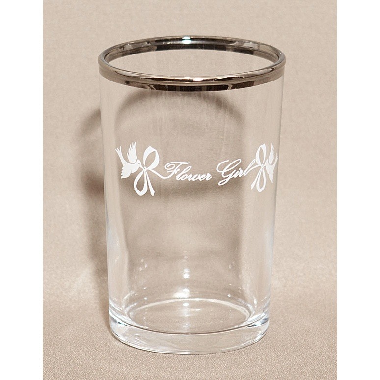 Flower Girl Glass Tumbler